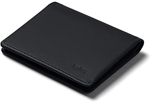 Bellroy Slim Sleeve, slim leather wallet (Max. 8 cards and bills) - Black