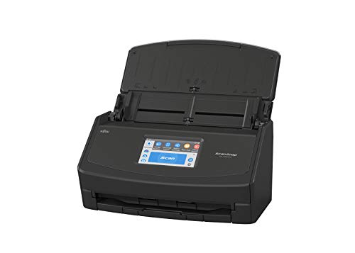 Fujitsu ScanSnap iX1500 Color Duplex Document Scanner with Touch Screen for Mac or PC, Black (2018 Release)
