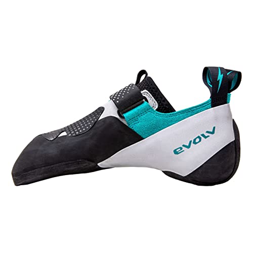 EVOLV Zenist LV Climbing Shoes - Women's White/Teal/Black 8