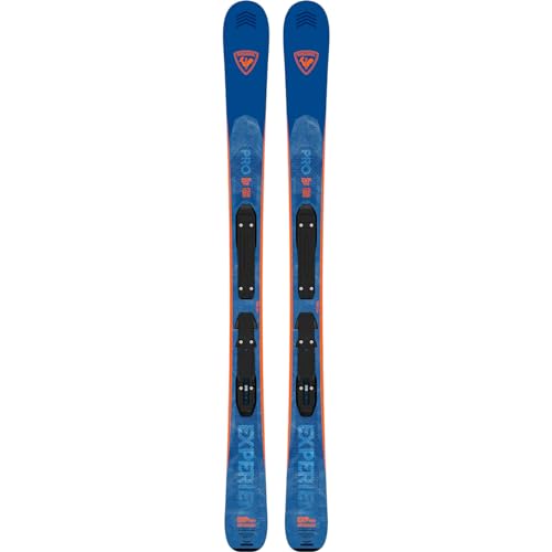 ROSSIGNOL Kid's Experience PRO Lightweight Durable Alpine All-Mountain Snow Skis with Kid 4 GripWalk B76 Bindings, 110