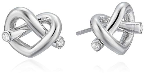 Kate Spade New York Loves Me Knot Studs Earrings Silver One Size