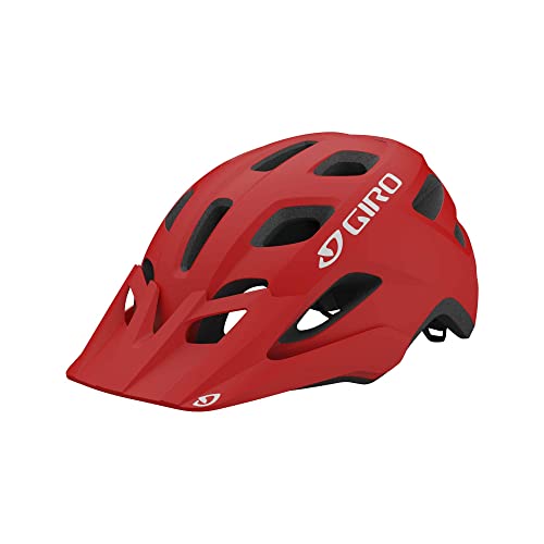 Giro Fixture MIPS Adult Mountain Cycling Helmet - Matte Trim Red (2022), Universal Adult (54-61 cm)