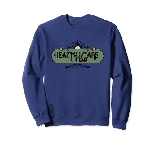 Healthcare THC Antique Design, Hemp CBD Oil Sweatshirt