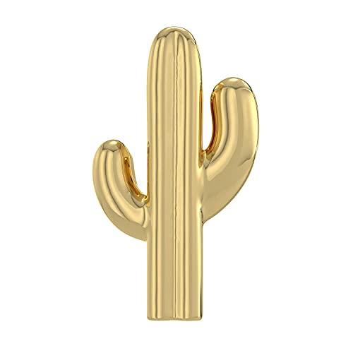 Adastra Jewelry Tooth Charms Cactus 18k Gold Over 925 Sterling Silver Handmade Teeth Gems Grillz Nail Tattoo Stickers dental jewellery travel Life journey