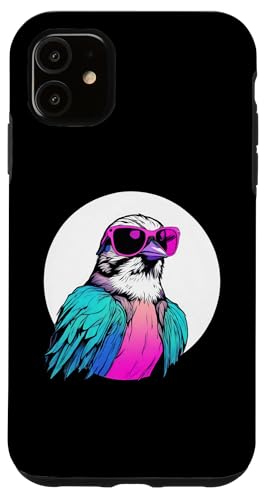 iPhone 11 Art Robin - Robin wearing sunglasses Case