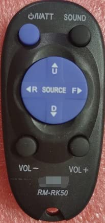 Remote Control for JVC KD-G333EY KD-R99MBS KD-G386 KD-G385 KD-G369 KD-LH1000R KD-R70 RM-RK50 RM-RK50P KD-AR260 KD-G210 KD-AR360 KD-AR360UC Car Stereo System CD DVD Receiver
