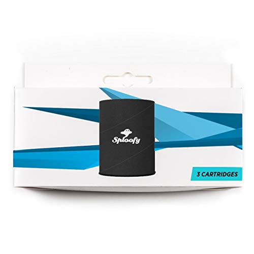 Sploofy - Replacement Cartridges for Personal Smoke Air Filter - Eco Friendly - Extended Life - Three Pack