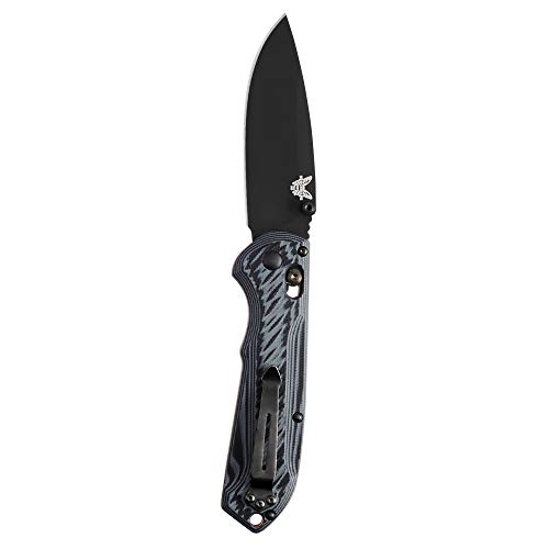 Benchmade - Freek 560BK-1 EDC Knife with Gray/Black G10 Handle (560BK-1)