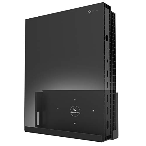 Monzlteck WX-X Wall Mount for Xbox ONE X, Steel Mount Wall Holder Bracket for Xbox 1X,Near or Behind TV