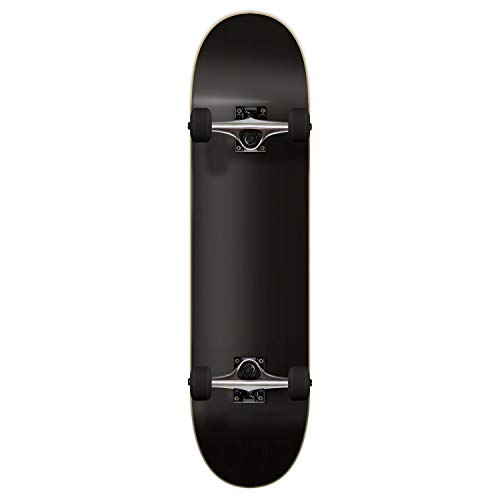Yocaher Blank Complete Skateboard 7.75' Skateboards - (Complete 7.75' Black)