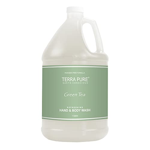 Terra Pure Hotel Body Wash/Hand Soap | One Gallon | Designed to Refill Soap Dispensers (Set of 1)