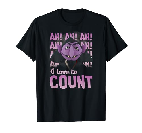 Sesame Street The Count Ah! Ah! Ah! T-Shirt
