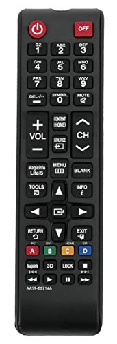 AA59-00714A Replaced Remote fit for Samsung TV Display LFD TV DE40C DE46C DE55C ED32C ED32D ED40C ED40D ED46C ED46D ED55C ED55D ED65C ED65D ED75C ED75D LE32C LE46C LE55C MD32C MD40C MD46C MD55C MD65C