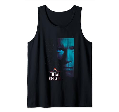 Total Recall Doug Quaid Space Poster Tank Top