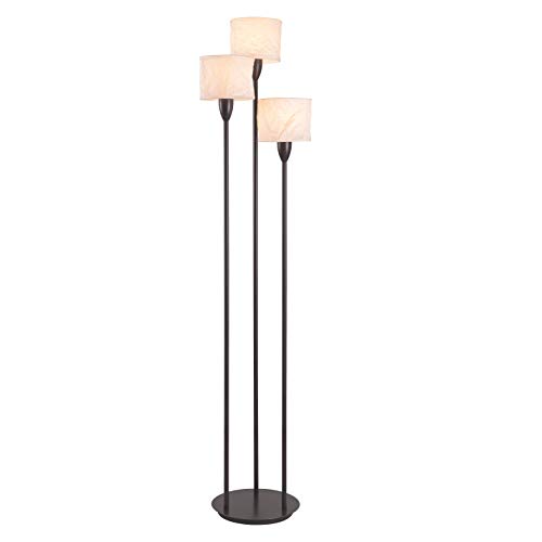Kenroy Home 30673ORB Crush Floor Lamps, Medium, Oil Rubbed Bronze