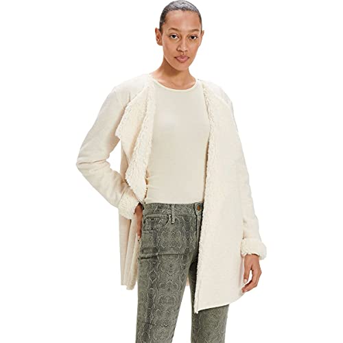 UGG Women's Abriana Shawl Cardigan, Cream Heather, L