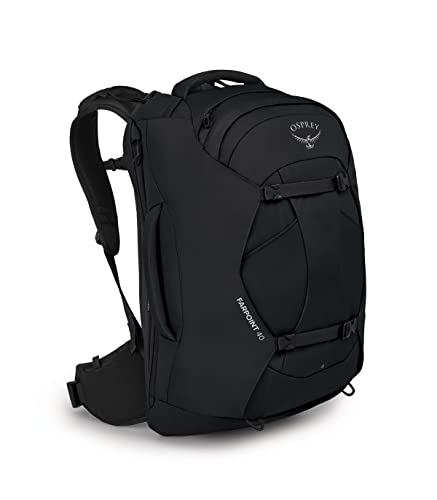 Osprey Farpoint 40L Men's Travel Backpack, Black