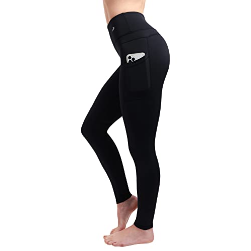 CompressionZ High Waisted Women's Compression Leggings - Tummy Control for Running Gym & Workouts - Plus