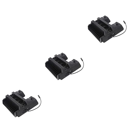 Uonlytech 3pcs Controller Holder Controller Stand Vertical Stand with Fan Controller Charging Station for Pro Vertical Stand for Slim Charing Stand Bracket Dish Rack Ultra Thin