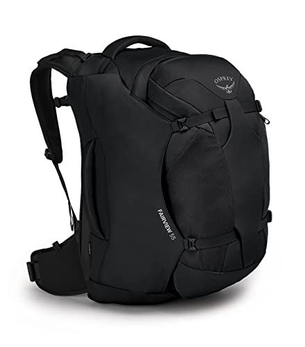 Osprey Fairview 55L Women's Travel Backpack, Black