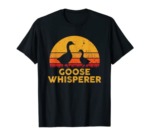 Goose Whisperer Geese Bird Hunter Breeders Poultry Farmers T-Shirt