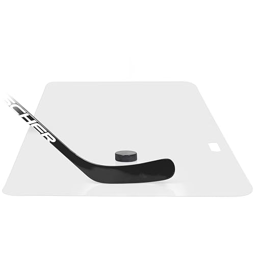 ACE HOCKEY Shooting Pad 30” x 60” - Shoot Like on Real Ice - Practice Shooting, Stickhandling, Passing Skills on 12.5 sqft - Convenient Off-Ice Training - Easy to Carry - Synthetic Ice Mat
