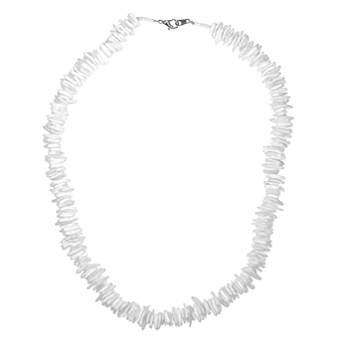 BlueRica Puka Chip Shell Beads Necklace (18')