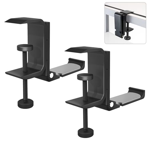 Sentoda Bag Hanger for Table Desk,Set of 2 Foldable Aluminum Purse Handbag Hook Hanger Holder for Women and Girls