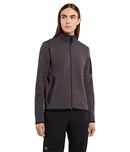 Arc'teryx Covert Cardigan Women's | Our Iconic Technical Fleece Cardigan | Black Heather, Large