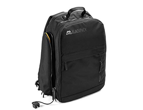 Sewell MOS BLACKPACK, Durable Electronics Travel Backpack for 15' Laptop, Tablet with Built in Cable Management, Large, SW-42850