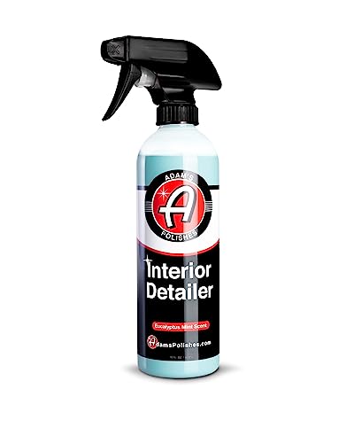 Adam's Polishes Interior Detailer (16oz) - Total Car Interior Cleaner, Protectant & Dressing | All Purpose Cleaner & Leather Conditioner | Vinyl, Dashboard, Screen, Seat Cleaner & More
