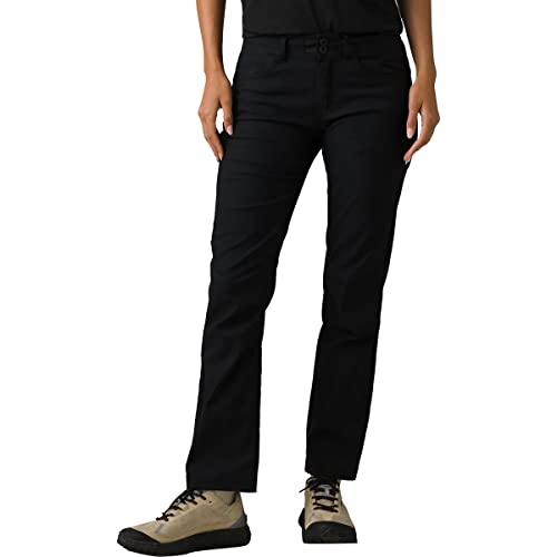 prAna Halle Straight Pants II Black 4 R