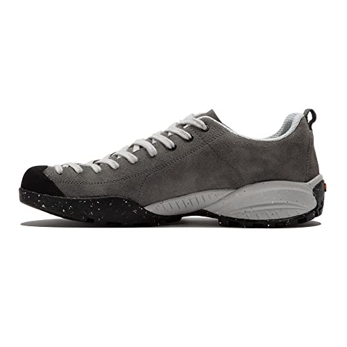 SCARPA Mojito Planet Suede Lightweight Eco-Friendly Outdoor Shoes for Hiking and Walking - Mid Grey - 6-6.5