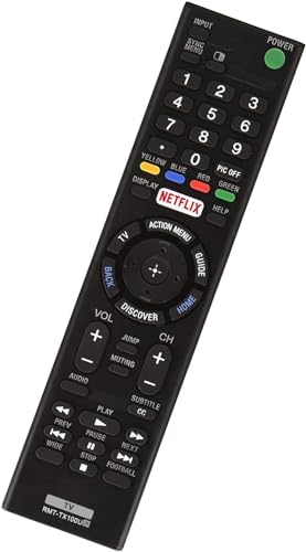 RMT-TX100U TV Remote Control Applicable for Sony XBR-65X810C XBR-55X810C XBR-75X910C XBR-65X900C XBR-55X900C KDL-55W800C KDL-50w800C XBR-49X800C XBR-65X810C XBR-55X810C KDL-55W850C KDL-50W850C