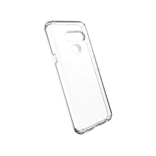 Speck Products Presidio StayClear LG G8 THINQ Case, Clear/Clear