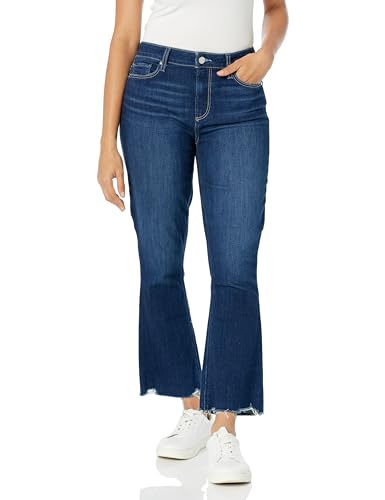 PAIGE Women's Shelby mid Rise Cropped Flare, AMBIENCE W/Live Hem, 29