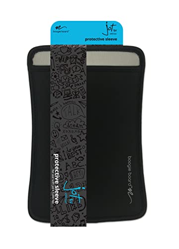 Boogie Board Jot Writing Tablet Protective Sleeve with Neoprene Material - for 8.5 in Jot Writing Tablets, Black