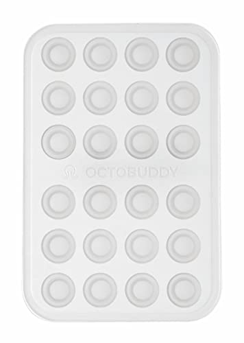 OCTOBUDDY || Silicone Suction Phone Case Adhesive Mount | (Transparent)