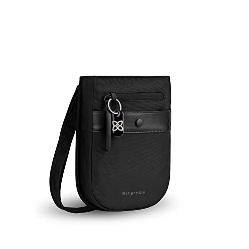 Sherpani Prima, Anti Theft Crossbody Bag, Travel Bag, Small Shoulder Bag, Cross Body Bag, Purses for Women (Carbon)
