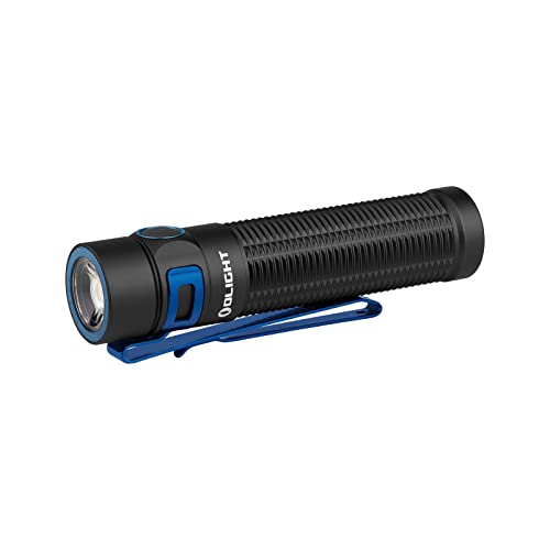 OLIGHT Baton3 Pro Max 2500 Lumens Rechargeable Compact EDC Pocket Flashlights with Safety Proximity Sensor, LED High Lumens for Camping, Hiking and Emergency (Cool White Light: 5700~6700K)
