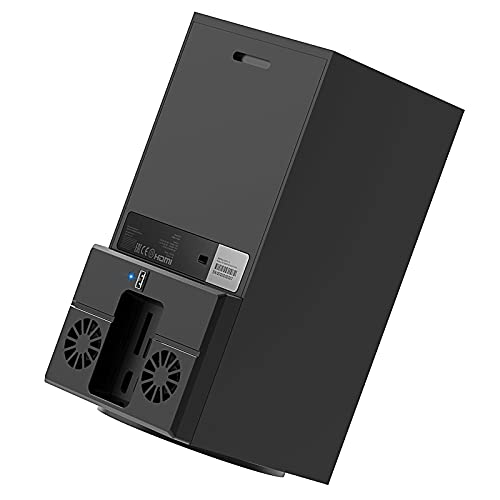 Cooling Fan for Xbox Series X, External USB Cooler Cooling System with USB Hub Port for Xbox Series X Console
