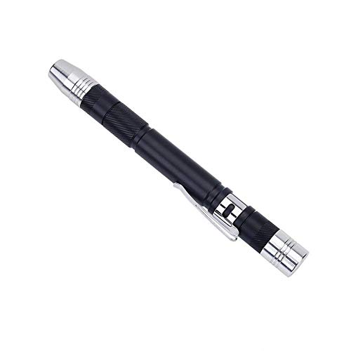 Mini Led Pen Light Uv Flashlight Penlight,Uv Led Light Pocket Torch Light Waterproof Outdoor Portable Aluminium Alloy Lightweight Torch Flash 2 Light Source 3 Mode Linterna Led Boligrafo Antorcha
