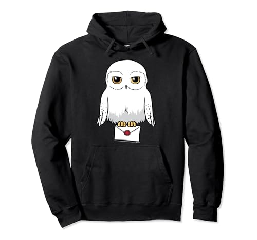 Harry Potter Hedwig Cute Cartoon Portrait Pullover Hoodie