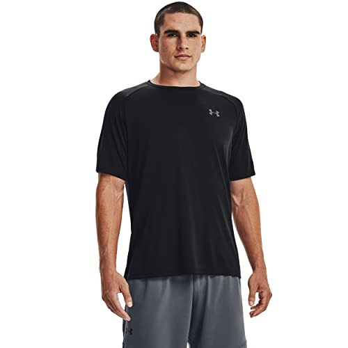 Under Armour Men's Tech 2.0 Short-Sleeve T-Shirt , Black (001)/Graphite , Large