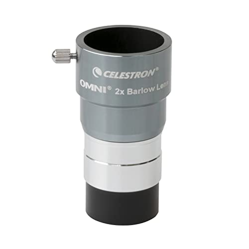 Celestron Omni 1.25' 2X Barlow Lens, multi, Model Number: 93326