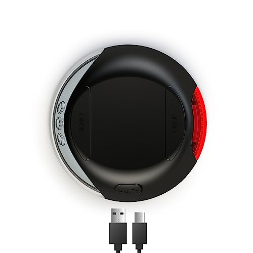 FLEXI LED Lighting System For Flexi Retractable Leashes With Rechargeable Batteries - Splashproof - Black