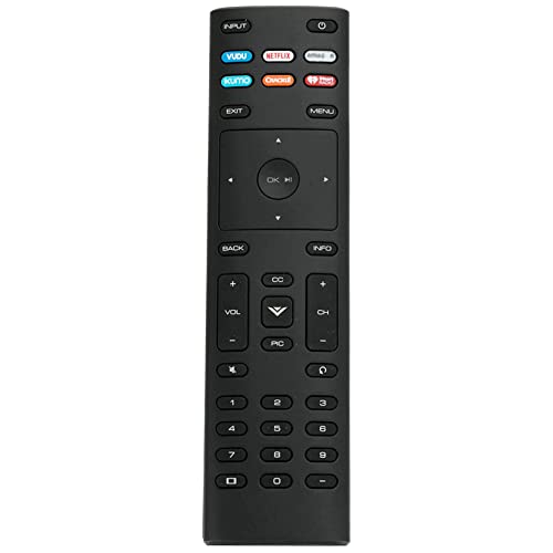 XRT136 Replace Remote Control Applicable for Vizio TV P55-F1 P65-F1 P75-F1 D24f-F1 D43f-F1 D50f-F1 E65-E1