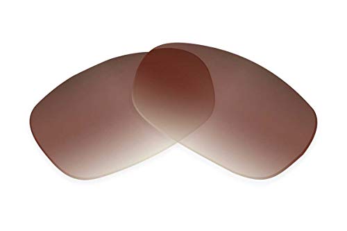 SFx Replacement Sunglass Lenses Compatible for Smith Projekt 62mm (Polarized Diamond Burnt Umber Grad Pair-SFx Diamond)