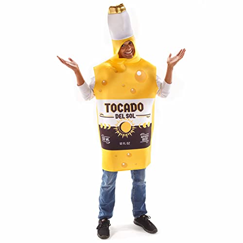 Ice Cold Beer Bottle Halloween Costume - Adult Funny Food Drinking Outfit