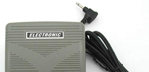Compatible with Singer, Babylock, Bernette, Euro Pro, Jaguar and Juki Sewing Machine Foot Control Pedal with Cord fit #4C-333BL US Standard 110V Plug